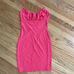 PINK/CORAL MINI DRESS